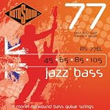 Rotosound RS77EL Monel Flatwound Extra Long Bass Guitar Strings