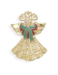 14 Karat Gold Plated Angel Fashion Pin