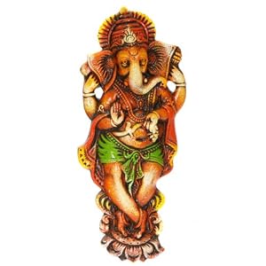 Terra-cotta Standing Ganesh Wall Hanging