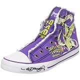 51CrFr1pglL. SL160  Ed Hardy Womens High Rise Sneaker,Purple 11SHR112W,6 M US Reviews