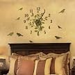 Wall Appliqué Clock - Birds and Branches