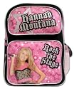 Hannah Montana Backpack - Disney's Officially Licensed "Rock The Stage" Pink & Black School Bag (Miley Cyrus); Great Gift Idea For Girls (Kids & Childrens School Backpack Book Bag)