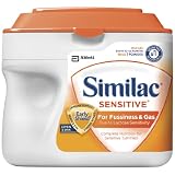 Similac Sensitive, Powder, 23.3-Ounces (Pack of 6) (Packaging May Vary)