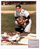Yogi Berra New York Yankees MLB Autographed Color Pose 8 x 10 Photograph (Unframed)