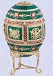 Digital Angel Napoleonic Faberge Egg Enameled sculpture Decor Russian Imperial Easter Egg