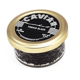 Marky's Tobiko Black, Capelin Sushi Caviar - 2 oz