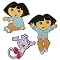 Dora the Explorer Wall Art 3-pc. Set