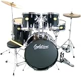 Eagletone Marauder Series Drumset - Black - B001KH80FO