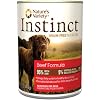 Nature's Variety Instinct, Grain-Free Canned Dog Food, Beef, 13.2 Ounces (Single Can)
