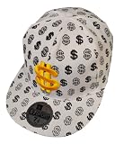 New Dollar Flat-peak Fitted Baseball Cap 7 3/8″