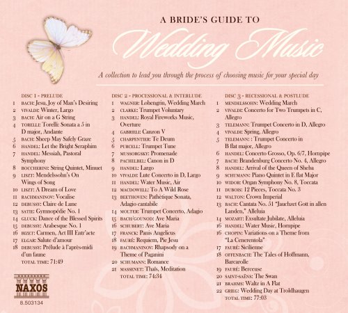 Cover image : A Bride's Guide to Wedding Music