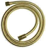 PVD Polished Brass Hand-Held Shower Replacement Hose