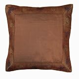 Produkt-Bild: Dekorativen Seide Kissenh&uuml;llen aus Indien Handgewebte 41x41 Cms