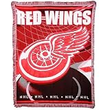 Detroit Red Wings Jacquard Woven Blanket Throw