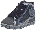 Geox Baby Vita, Chaussures basses Bébé garçon - Gris foncé/bleu, 22 EU