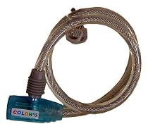 GORIN(ゴリン) ワイヤー錠 カギタイプ60<G213W・φ10>(ブルー) Y-8580