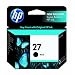 Original HP 27 Black Ink Cartridge in Retail Packaging