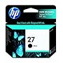 Original HP 27 Black Ink Cartridge in Retail Packaging