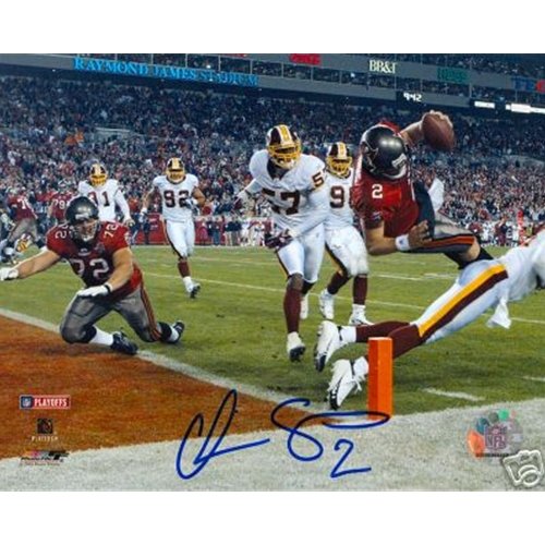 Chris Simms Autographed Tampa Bay Buccaneers (TD Dive) 8x10 Photo