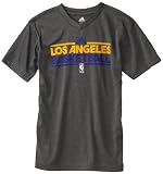 NBA Youth Los Angeles Lakers Pre Game Fitted Short Sleeve R289Nxla (Dark Grey Heather, Large) 51CrV1Av34L. SL160 NBA Youth Los Angeles Lakers Pre Game Fitted Short Sleeve R289Nxla (Dark Grey Heather, Large)