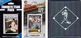 MLB San Francisco Giants Licensed 2011 Topps Team Set and Favorite Player Trading Cards Plus Storage Album