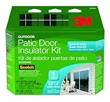 3M 2174W-6 Outdoor 1-Patio Door Insulator Kit, 7 ft x 9.3 ft