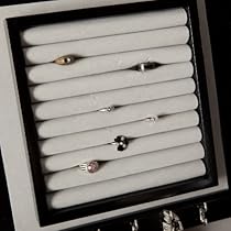 Paloma Wooden Wall Jewelry Armoire - High Gloss Black