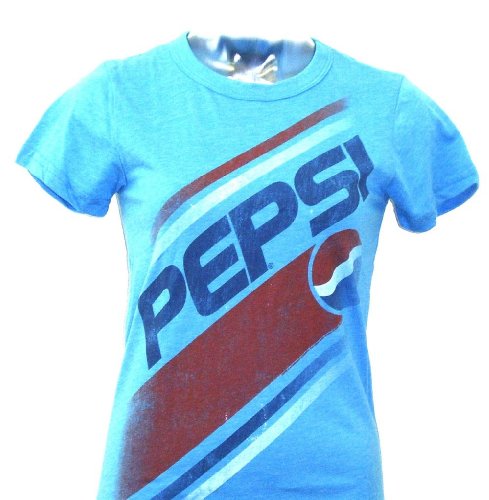 Pepsi 1980s Logo Women's Vintage T-shirt by Junk Food Clothing
