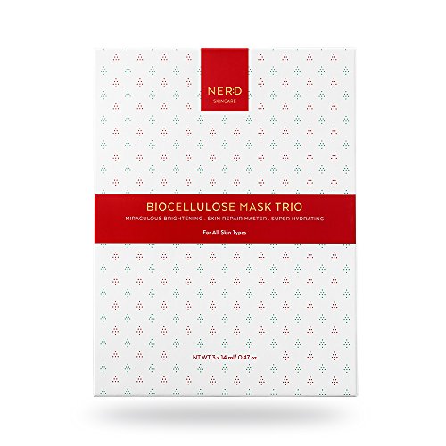 Biocellulose Mask (Pack of 3) - Get the Best Skin Care Products Celebrities Use - Best Face Mask to Use for Hydrating, Anti Aging, and Skin Repair. You'll Be Amazed By How Much Younger You Look!