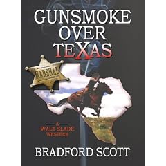 Gunsmoke over Texas (Wheeler Large Print Western)