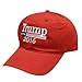 Unisex Donald Trump with American Flag Baseball Cap Red