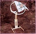 F.A. Edmunds Quilters Wonder Adjustable Quilting Hoop Frame with Stand