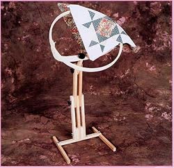 F.A. Edmunds Quilters Wonder Adjustable Quilting Hoop Frame with Stand