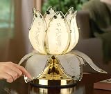 Lotus Blossom Desk And Table Touch Lamp by Collections Etc