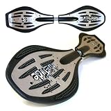 Street Surfing The Wave – Hi Tide – In Line Caster / Skate Board with instructional DVD – Silver
