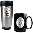 Great American Products USC Trojans Stainless Steel Travel Tumbler & Ceramic Mug Set