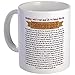 CafePress Gilmore Girls Life Lessons Mug Unique Coffee Mug, Coffee Cup