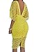 shekiss Summer Lace Sexy Party Deep V Collar Burst Club Bodycon Dresses For Women