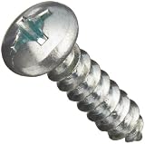 Zinc Plated Steel Sheet Metal Screw, Pan Head, Phillips Drive