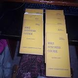 Bible Synthesis Course (Textbook 1: Genesis-Deuteronomy; Textbook 2: Joshua-Job; Book 3: Psalms-Isaish; Book 4: Jeremiah-Malachi; Book 5: Mathew-Acts; Textbook 6: Romans-Ephesians; Textbook 7: Philippians-Hebrews; Textbook 8: James-Revelation)