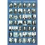 The Presidents of the United States (Grid) Art Poster Print - 24" X 36"