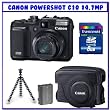 Canon Powershot G10 14.7MP Digital Camera + 2-Year Warranty + 8GB + Deluxe Accessory Kit