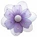 8 Purple Multi Layered Daisy Flower nylon hanging ceiling wall girls room decor decoration