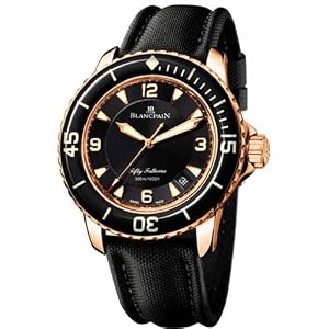 Blancpain Men's 5015.3630.52 Fifty Fathoms Gold Watch