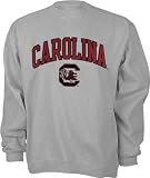 South Carolina Gamecocks Grey Tackle Twill Crewneck Sweatshirt