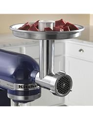 Chefs Choice Meat Grinder Attachment for Kitchen Aid by EdgeCraft