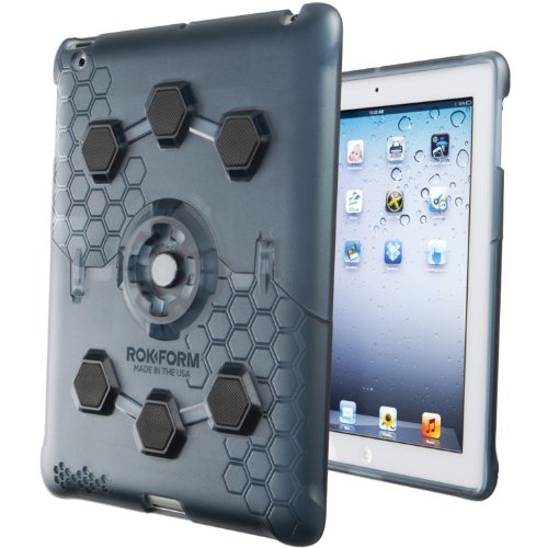 Rokform 400627 Roklock Version 3 for iPad 2/new iPad Case, Smoke (400627)