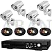 4 X Cctv High Res 600tvl Sony Ccd Camera Security System Com