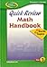 Glencoe Mathematics - Quick Review Math Handbook: Hot Words, Hot Topics - Book 3 [Teacher's Guide] - ISBN: 0078601614