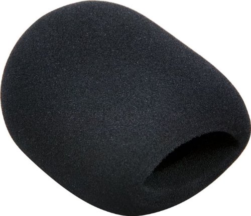 Tour Grade TWS01BK Ball Style Foam Windscreen, Black  Picture